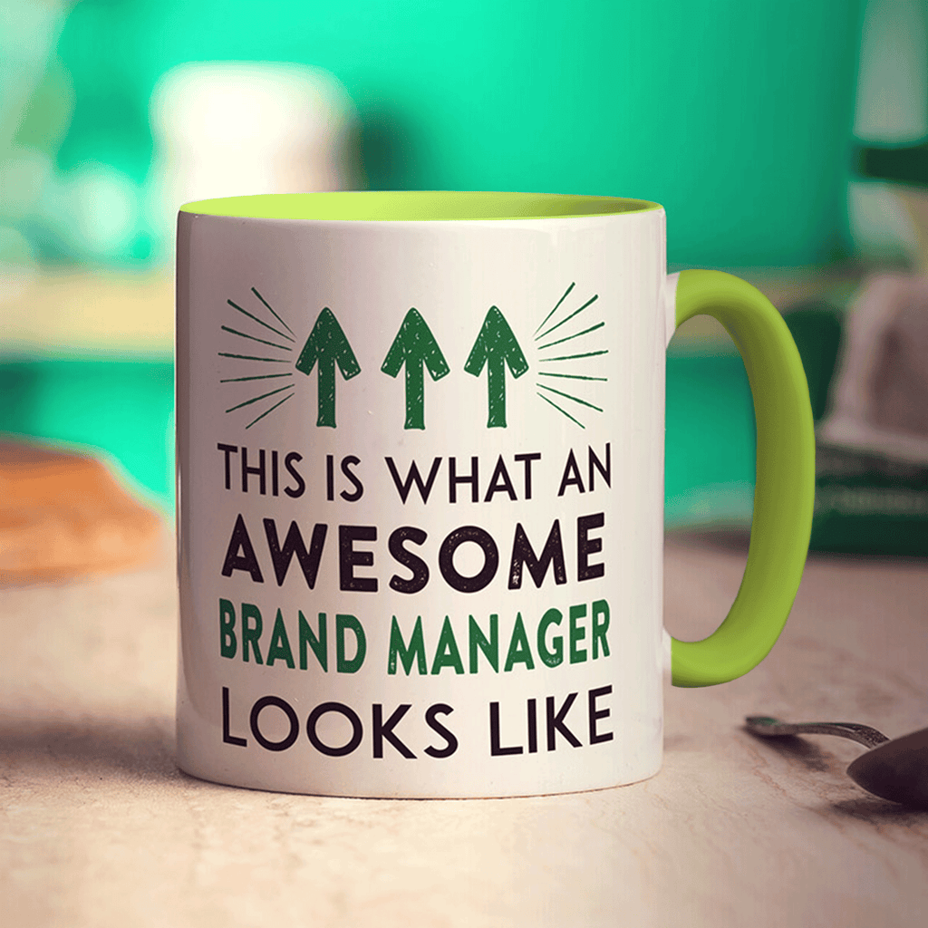 This Is What An Awesome Brand Manager Looks Like Mug - Standard 330ml (11oz) / Green