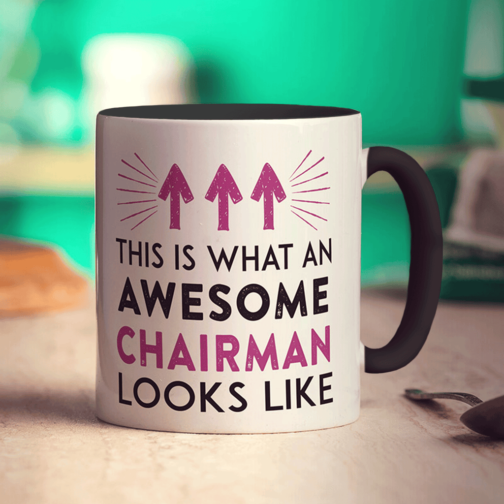 This Is What An Awesome Chairman Looks Like Mug - Standard 330ml (11oz) / Black