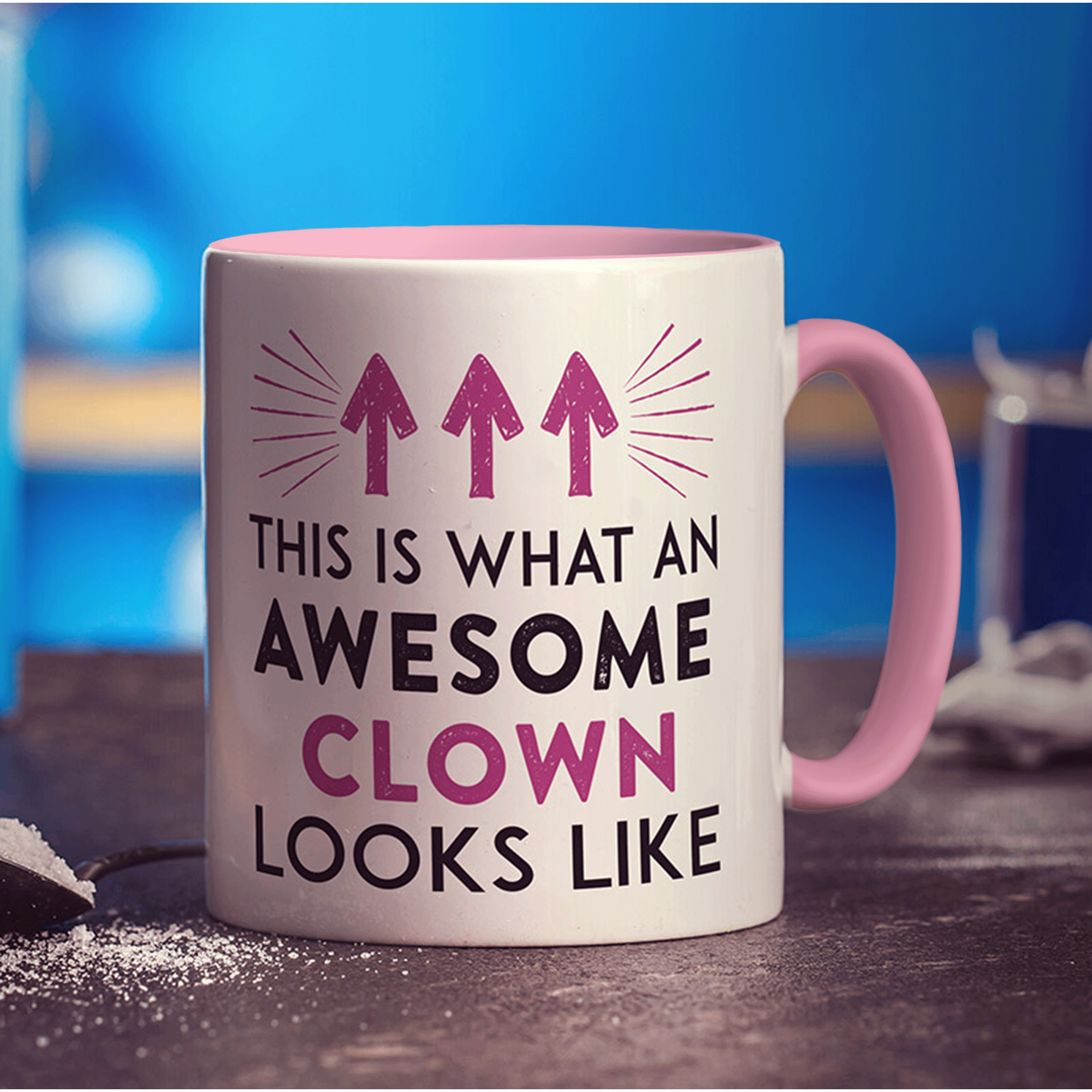 This Is What An Awesome Clown Looks Like Mug