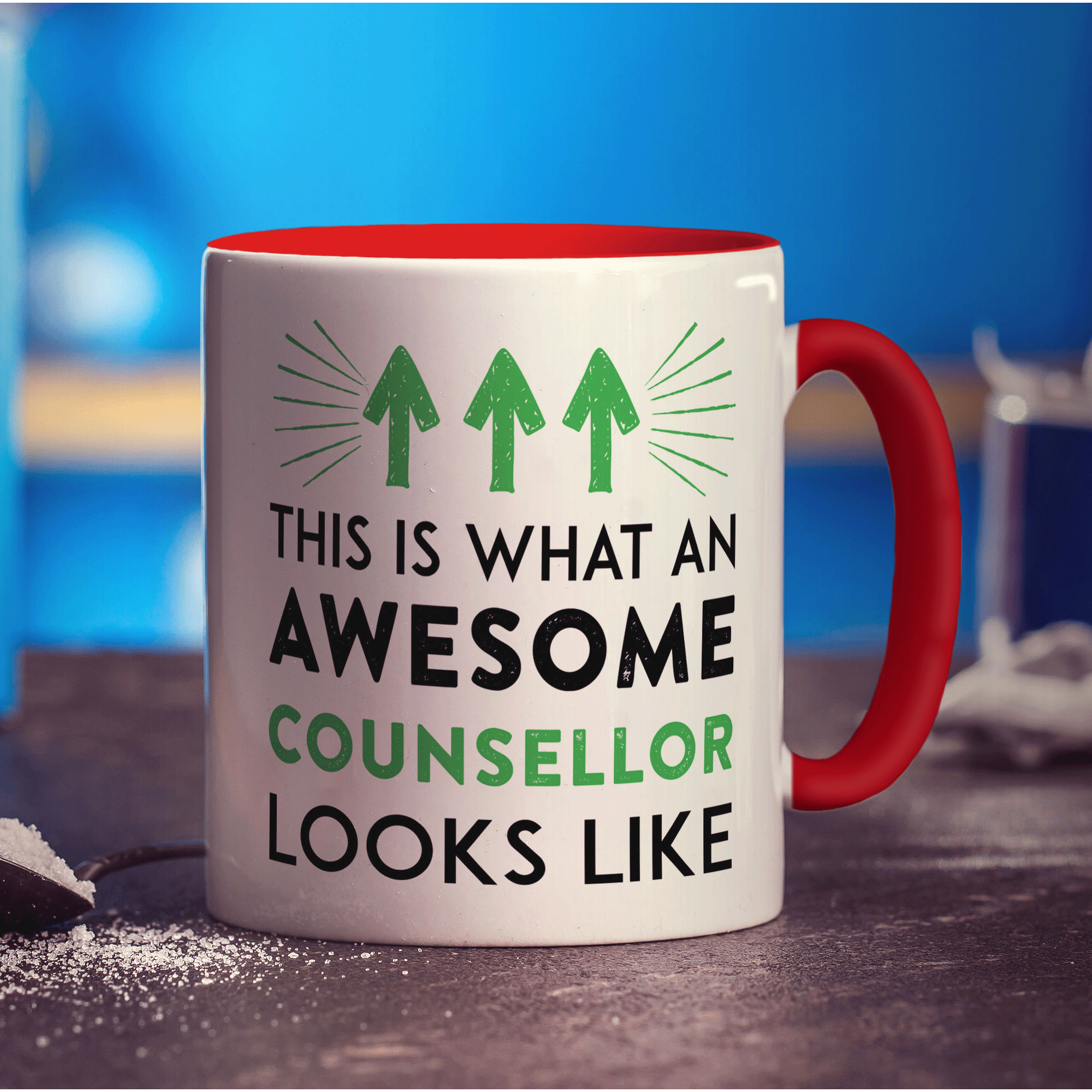 This Is What An Awesome Counsellor Looks Like Mug