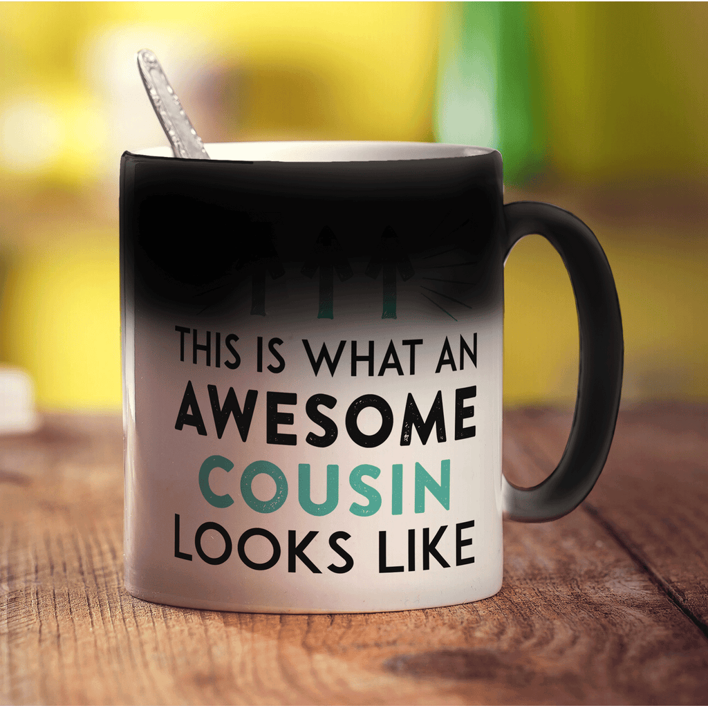 This Is What An Awesome Cousin Looks Like Mug - Standard 330ml (11oz) / Magic Mug
