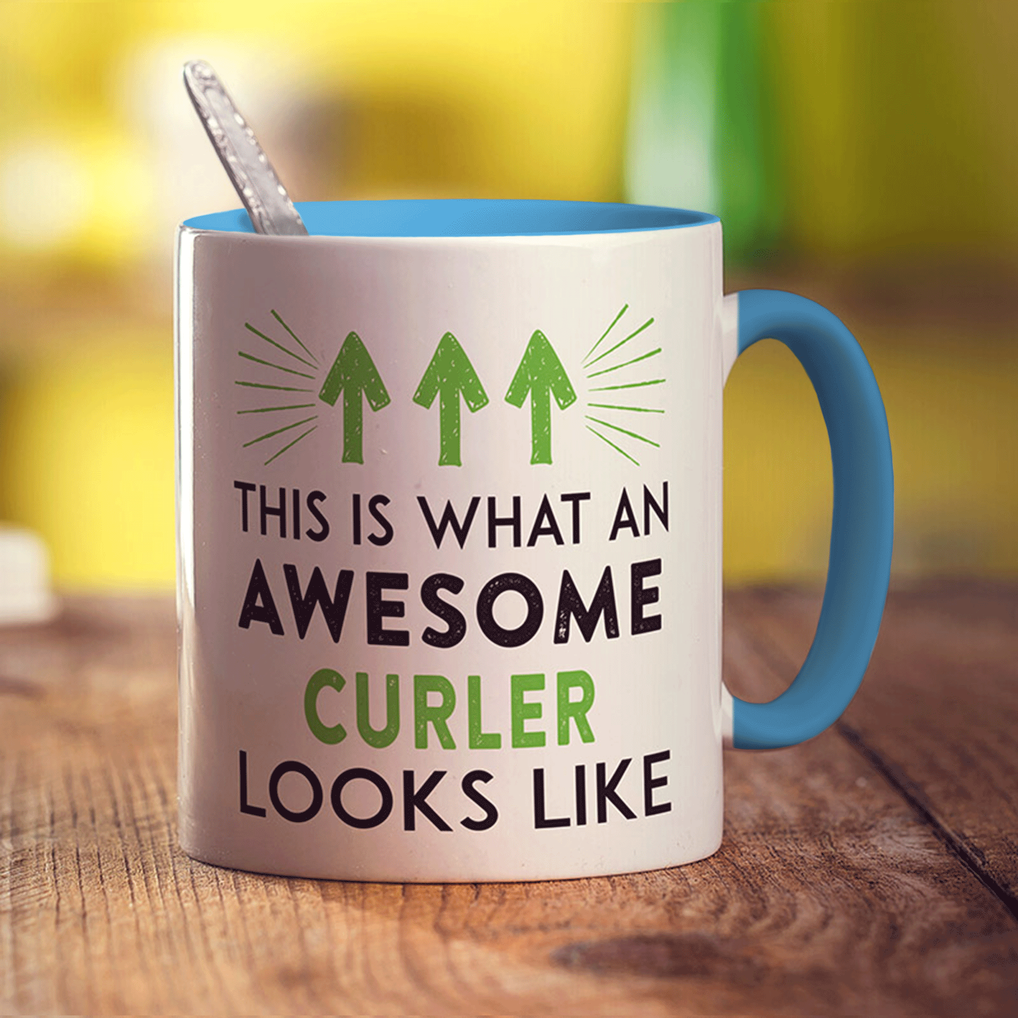 This Is What An Awesome Curler Looks Like Mug