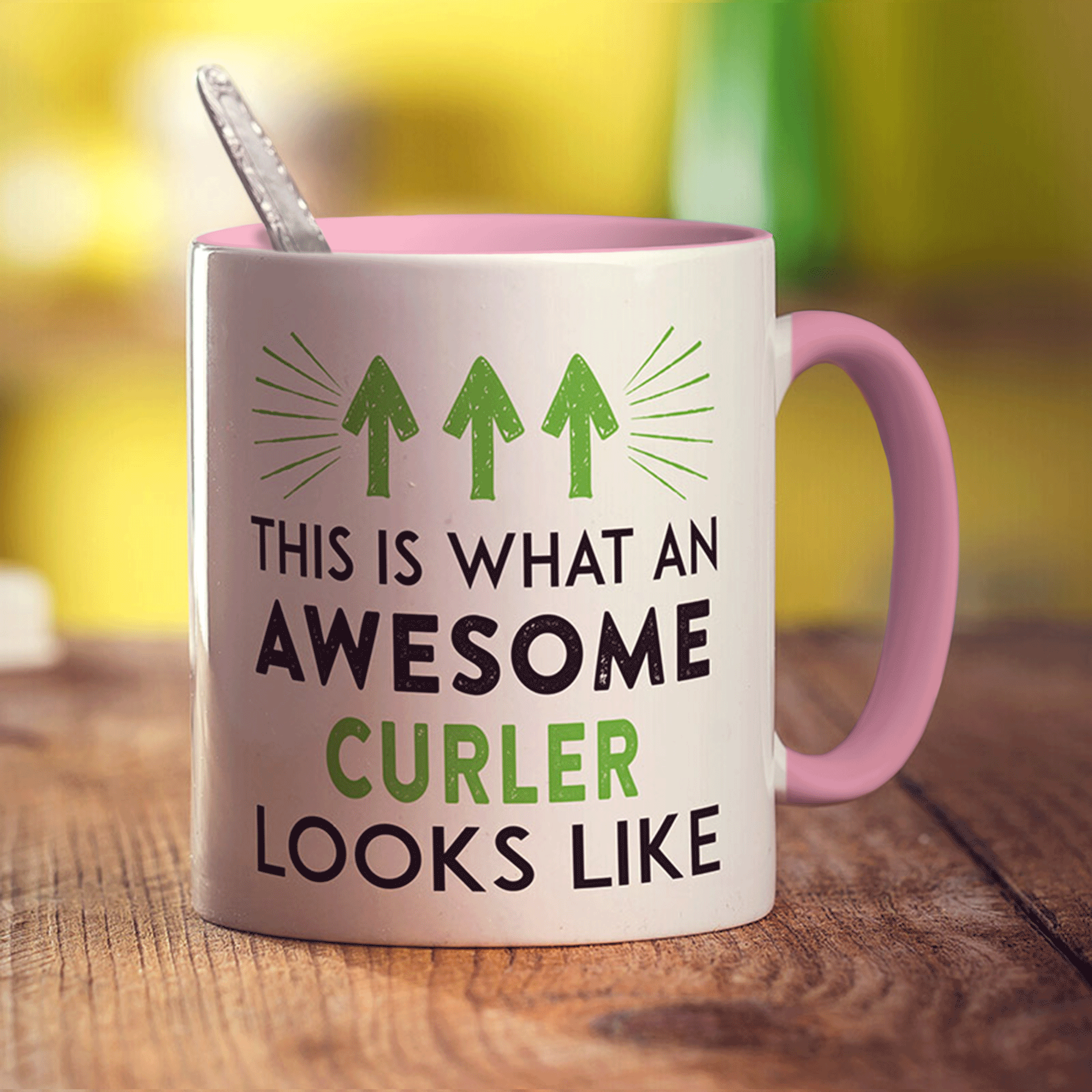 This Is What An Awesome Curler Looks Like Mug