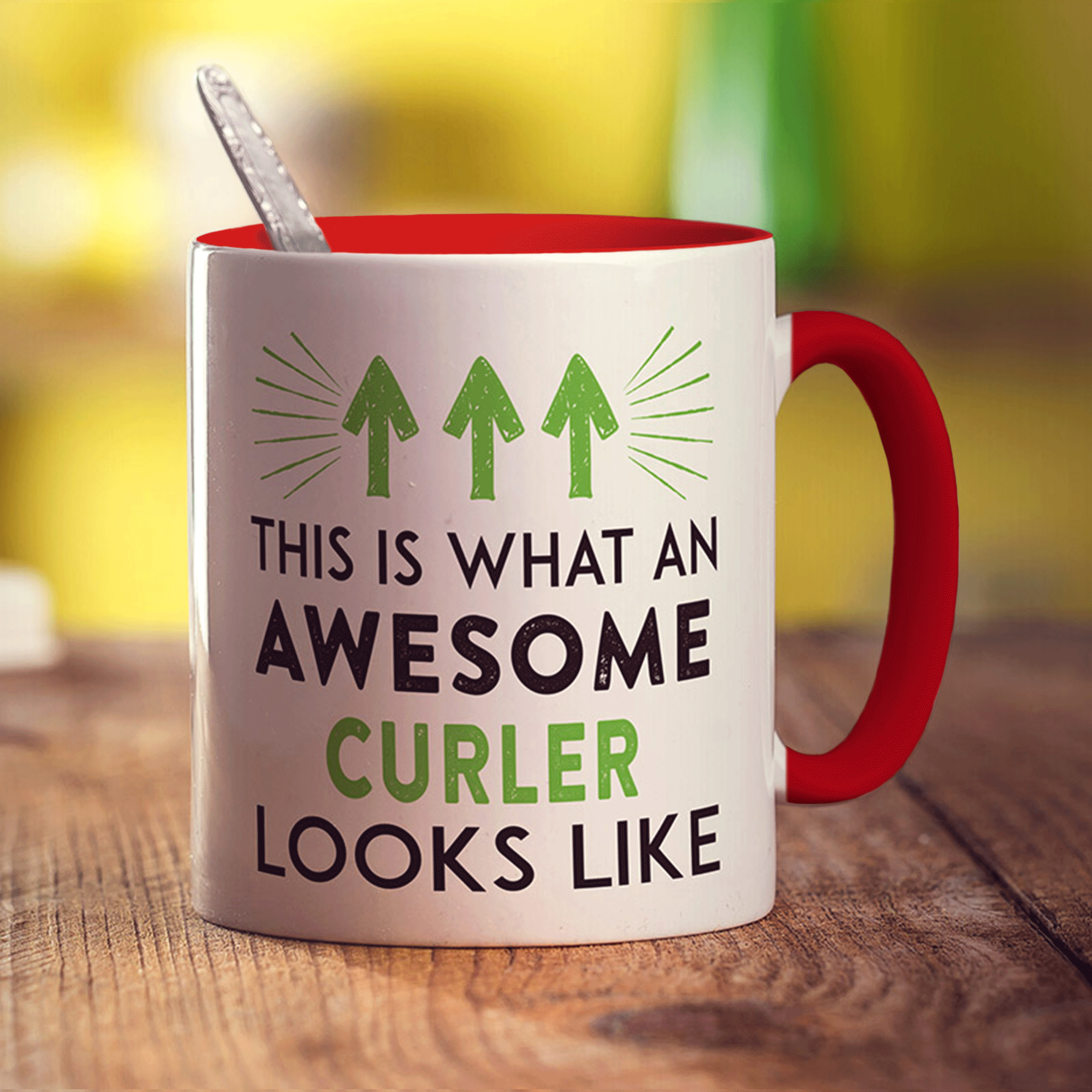 This Is What An Awesome Curler Looks Like Mug