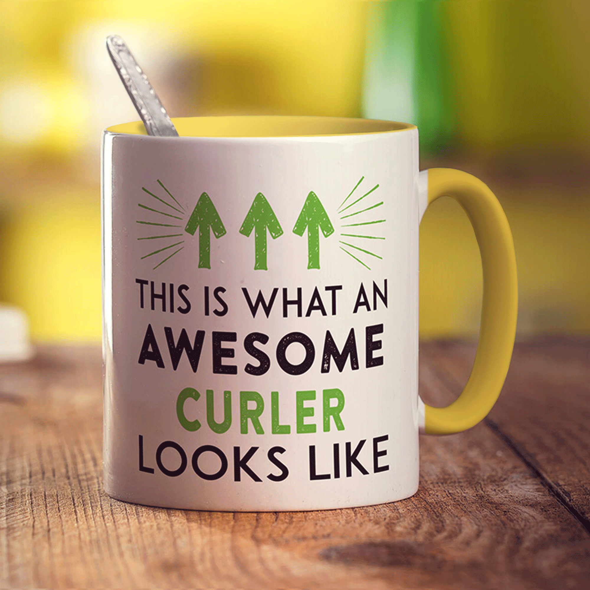This Is What An Awesome Curler Looks Like Mug