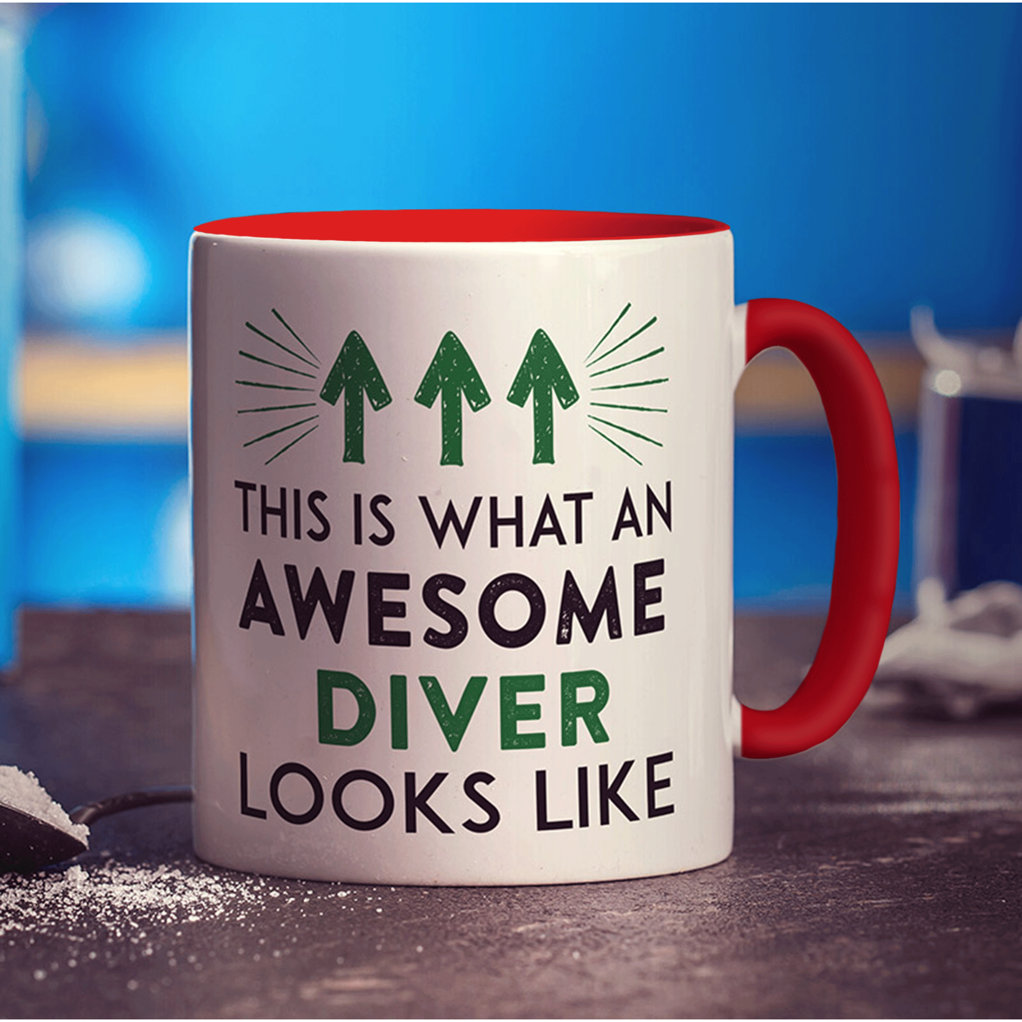 This Is What An Awesome Diver Looks Like Mug
