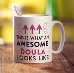 This Is What An Awesome Doula Looks Like Mug - Standard 330ml (11oz) / White