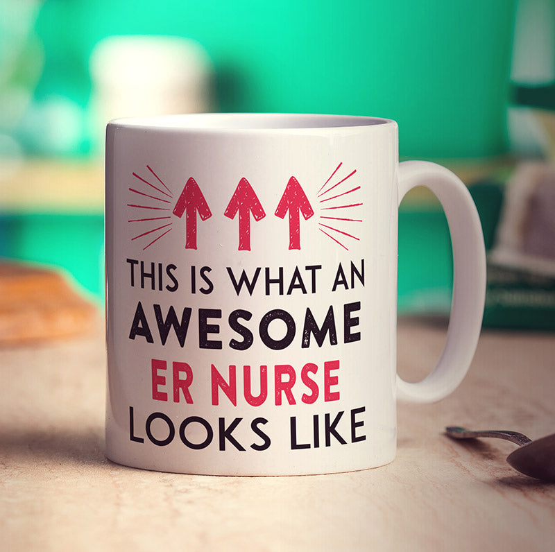This Is What An Awesome Er Nurse Looks Like Mug