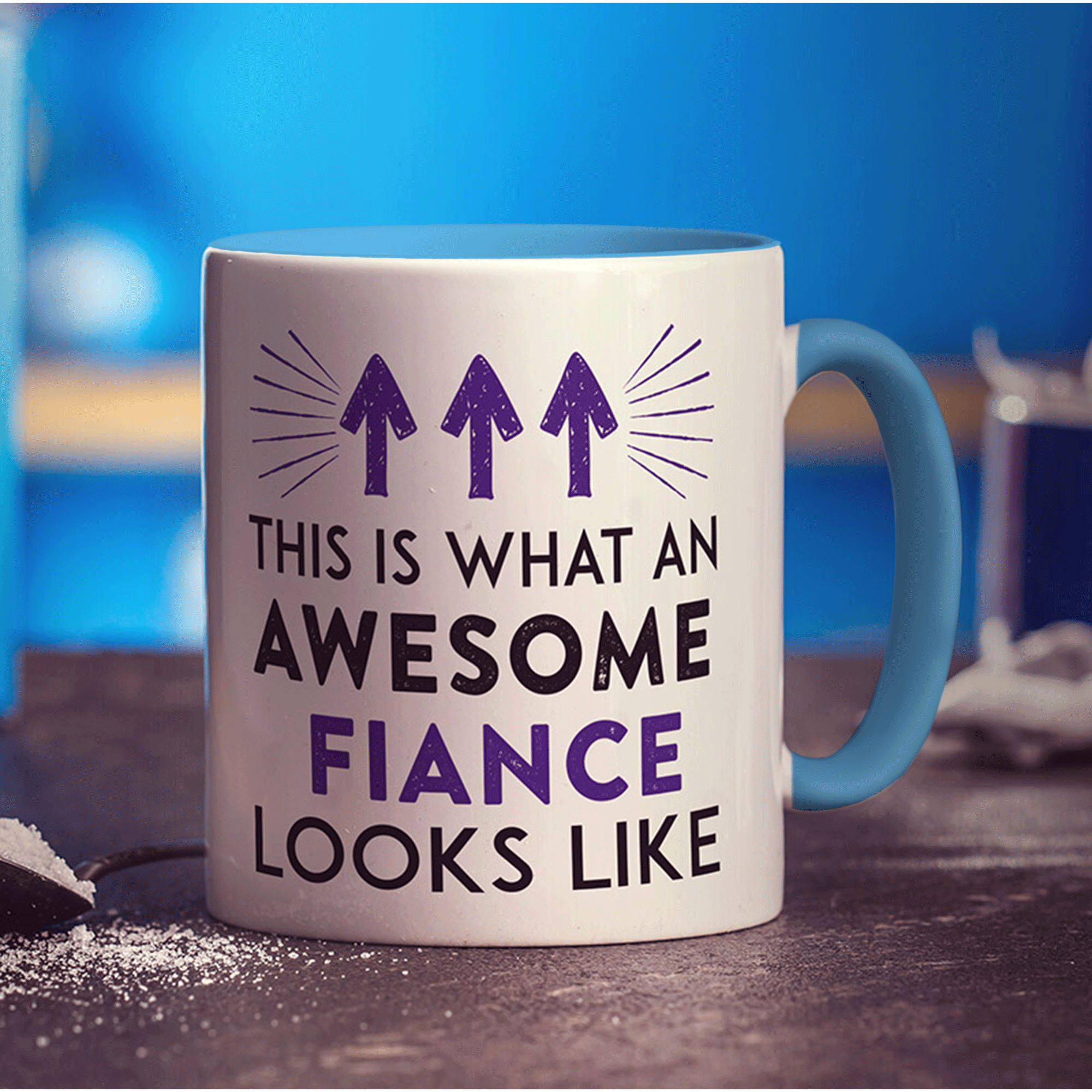 This Is What An Awesome Fiance Looks Like Mug