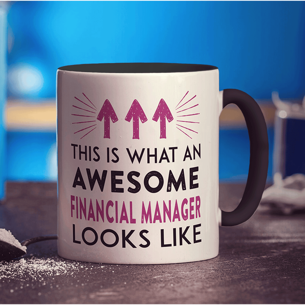 This Is What An Awesome Financial Manager Looks Like Mug - Standard 330ml (11oz) / Black