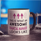 This Is What An Awesome Financial Manager Looks Like Mug - Standard 330ml (11oz) / Black