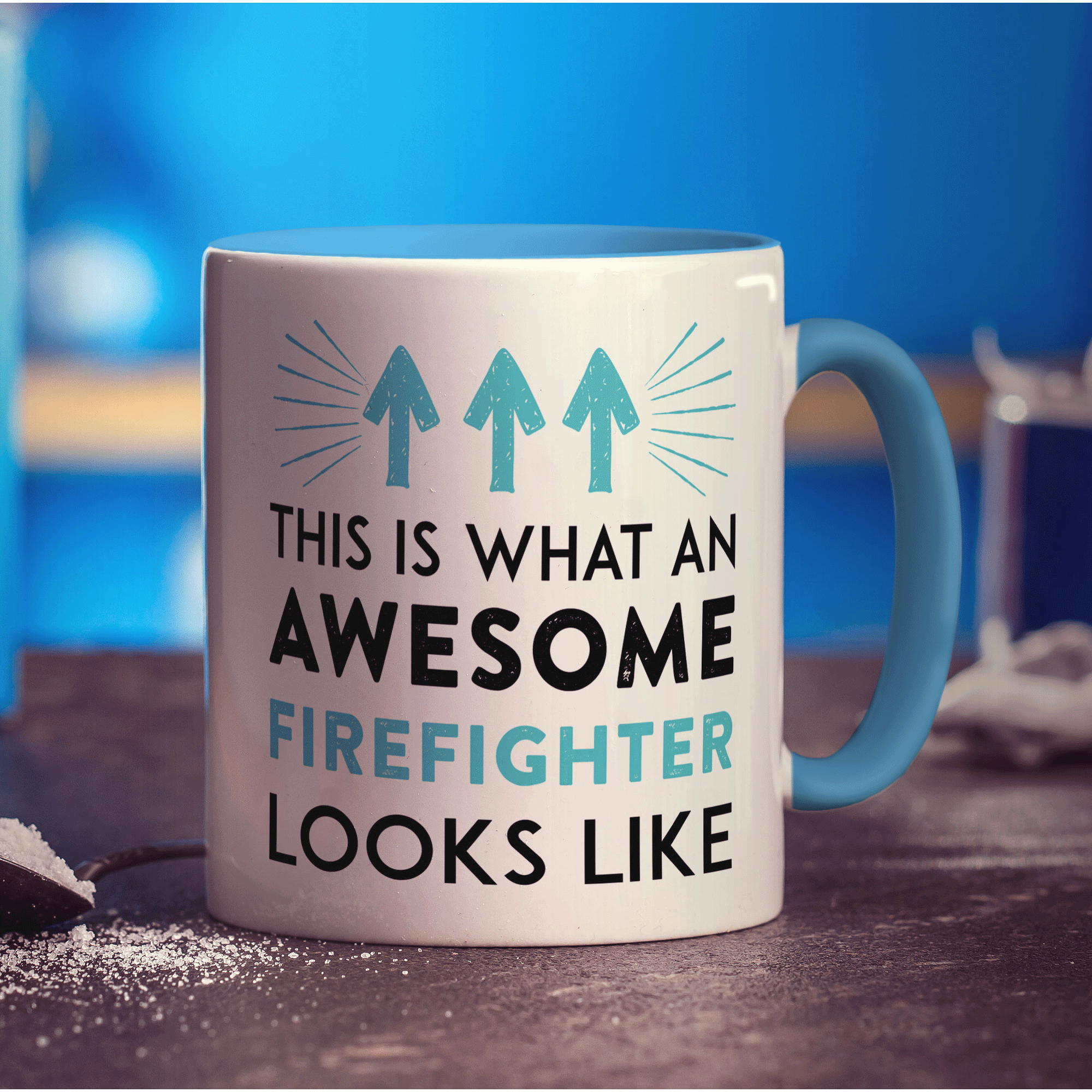 This Is What An Awesome Firefighter Looks Like Mug