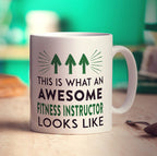 This Is What An Awesome Fitness Instructor Looks Like Mug - Standard 330ml (11oz) / White