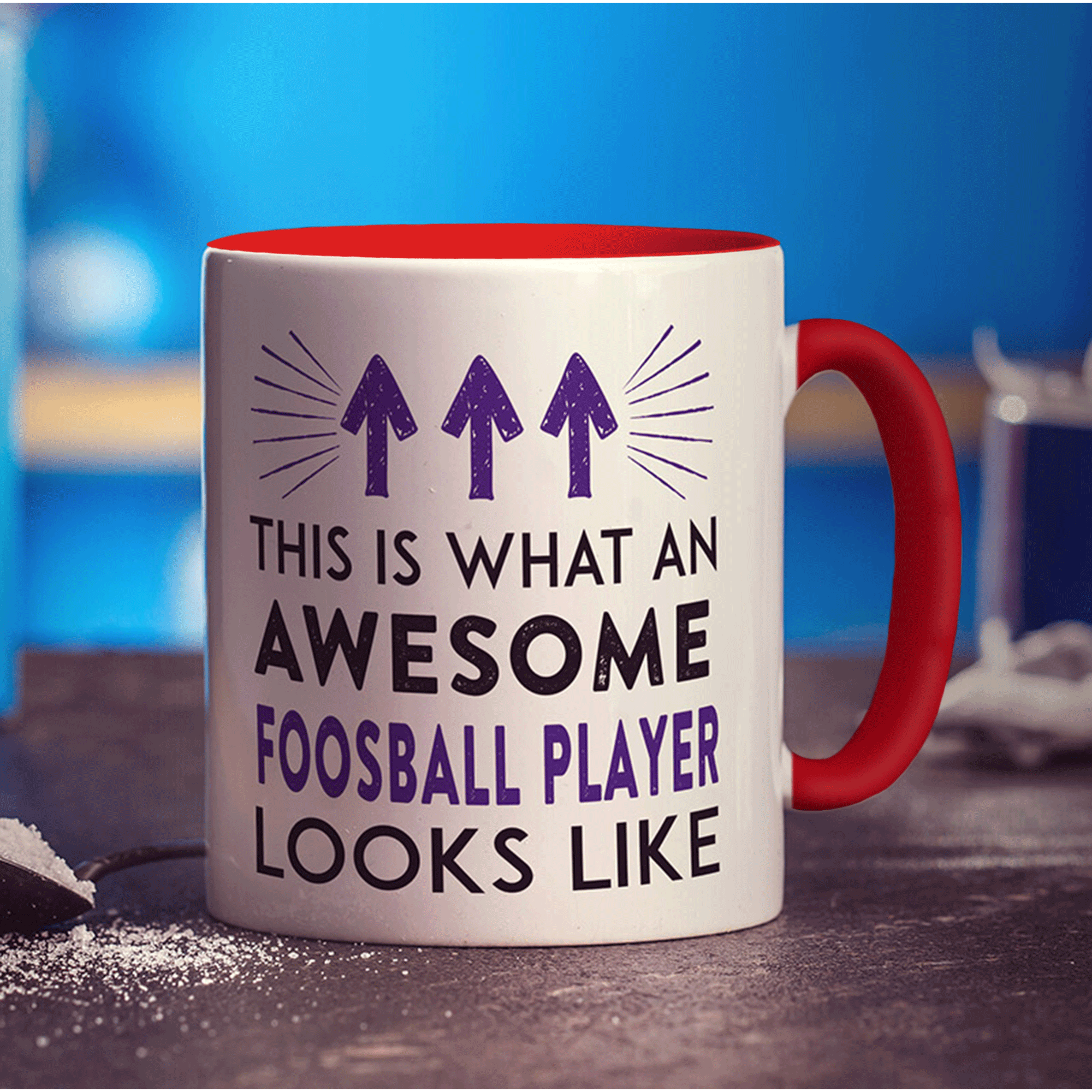This Is What An Awesome Foosball Player Looks Like Mug