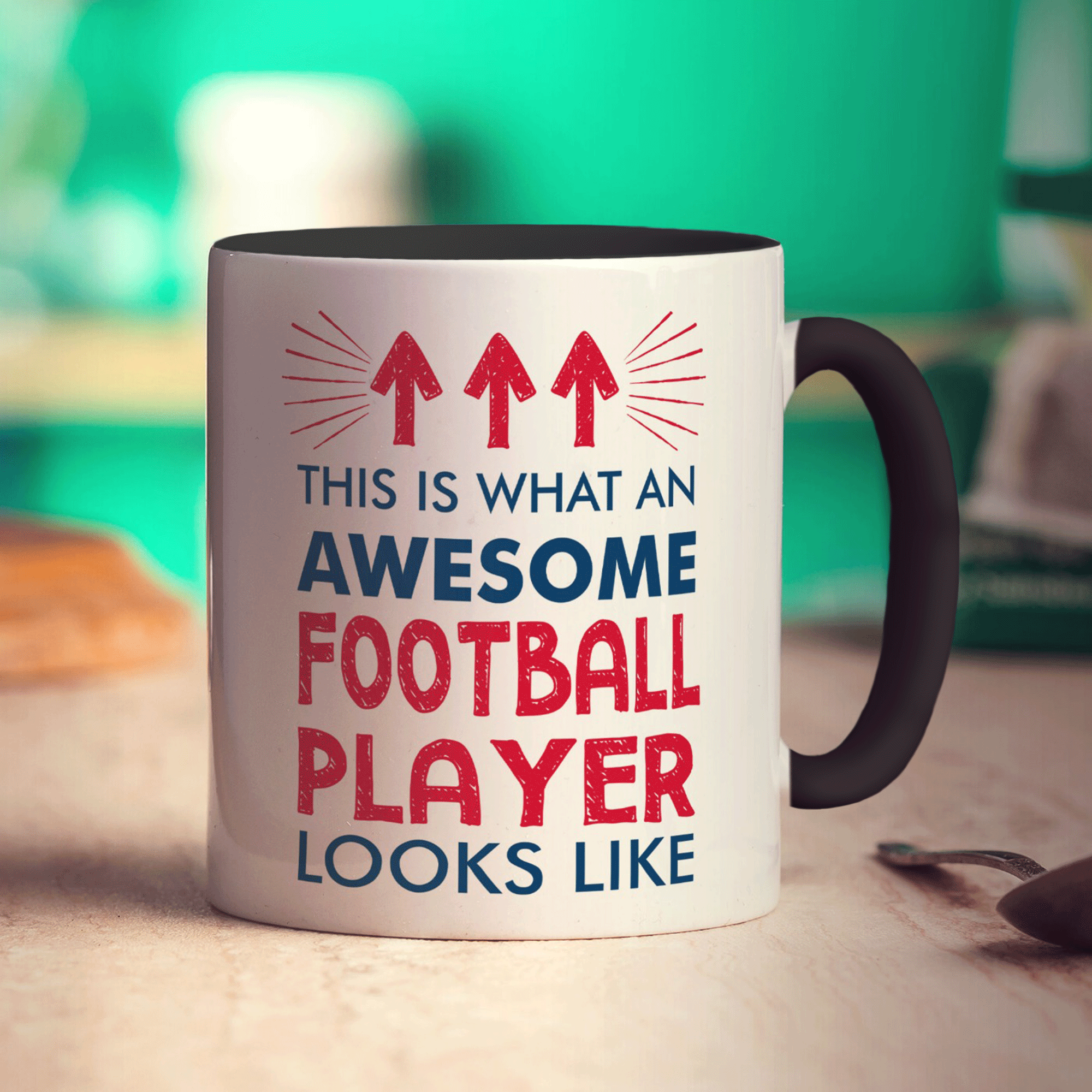 This is What An Awesome Football Player Looks Like Mug