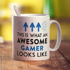 This Is What An Awesome Gamer Looks Like Mug - Standard 330ml (11oz) / White