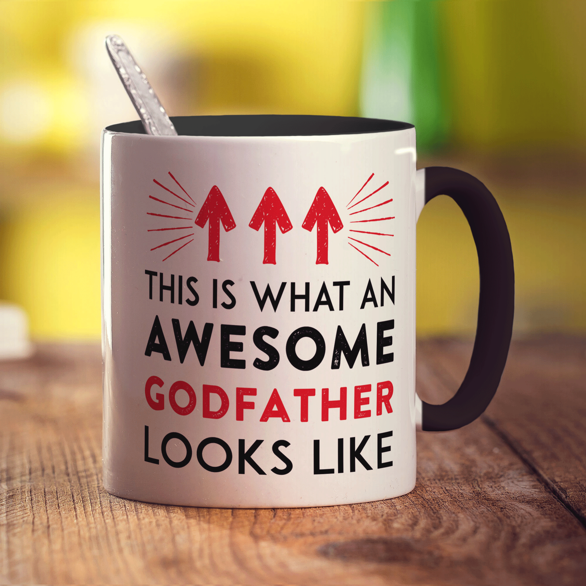 This Is What An Awesome Godfather Looks Like Mug