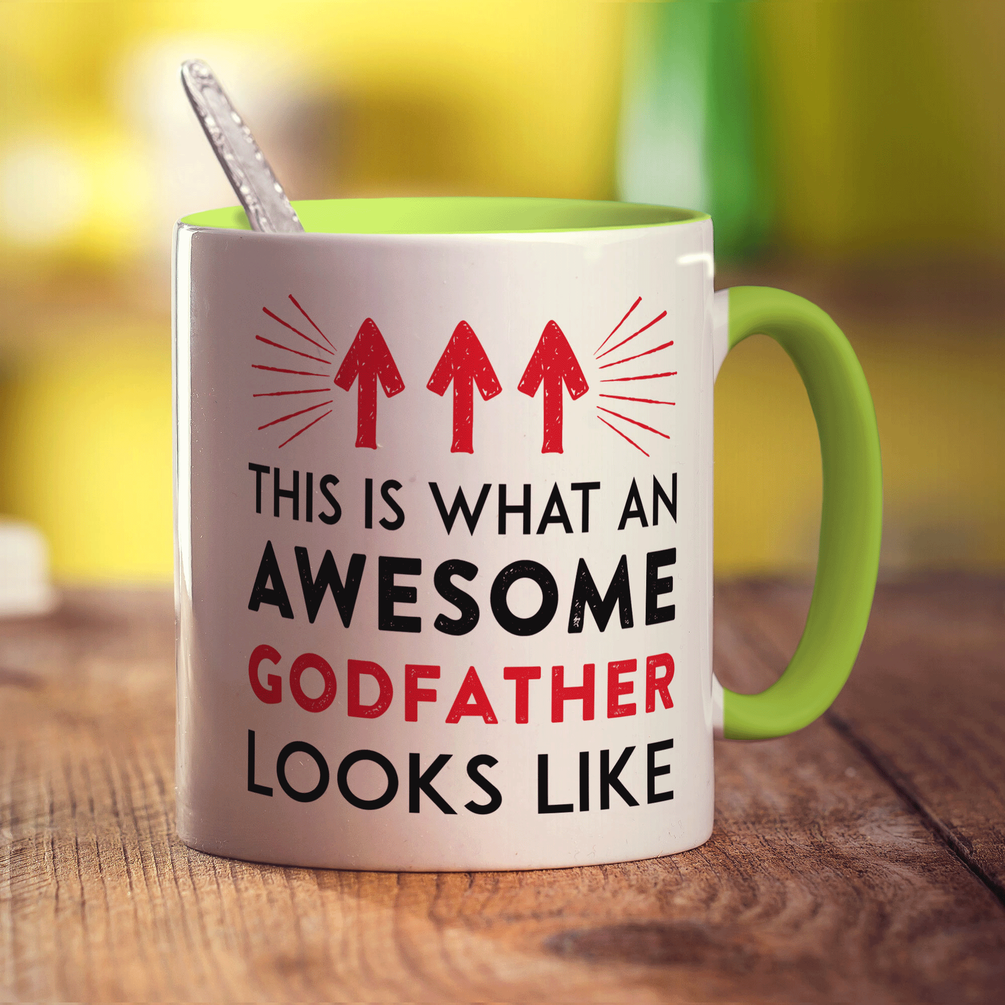 This Is What An Awesome Godfather Looks Like Mug