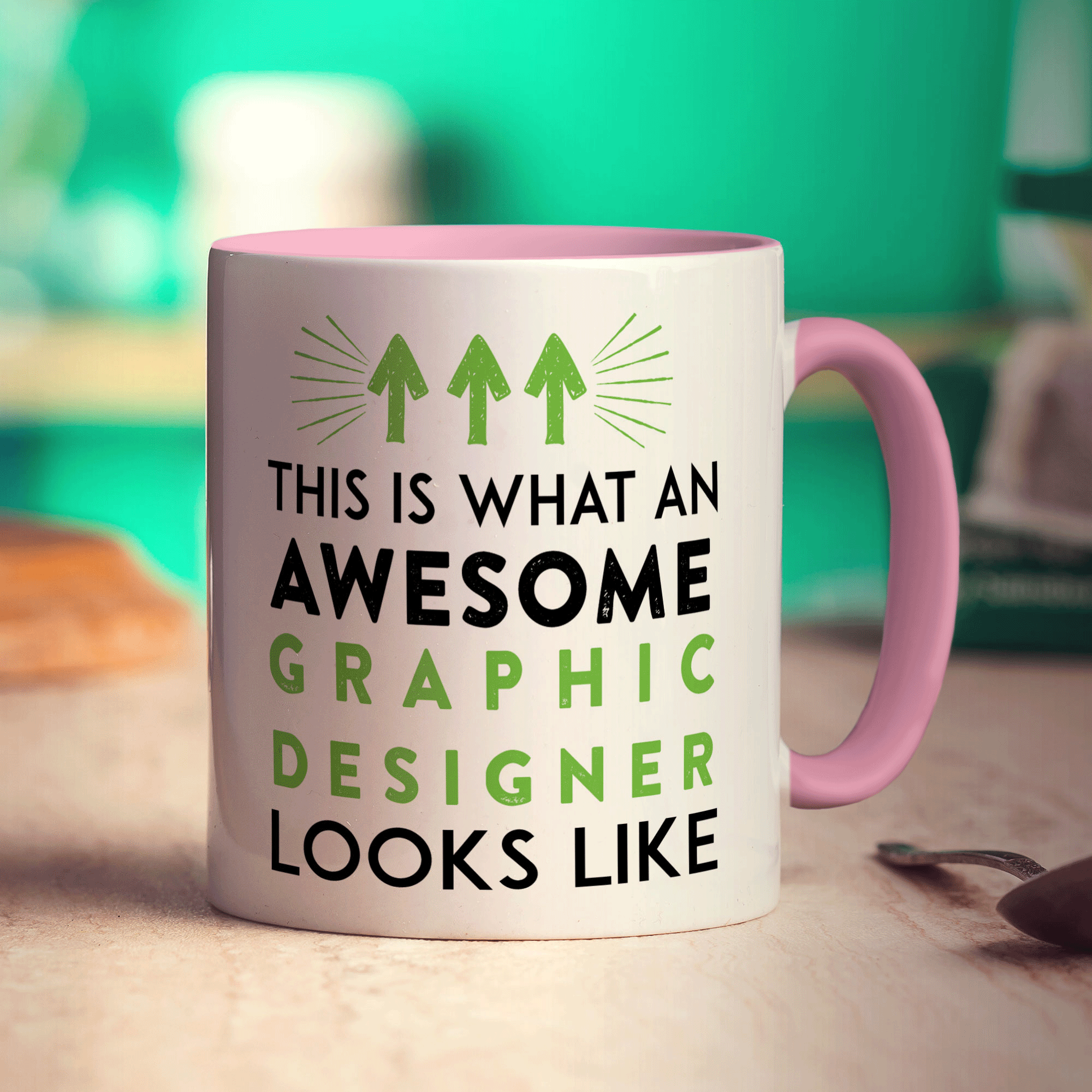 This Is What An Awesome Graphic Designer Looks Like Mug
