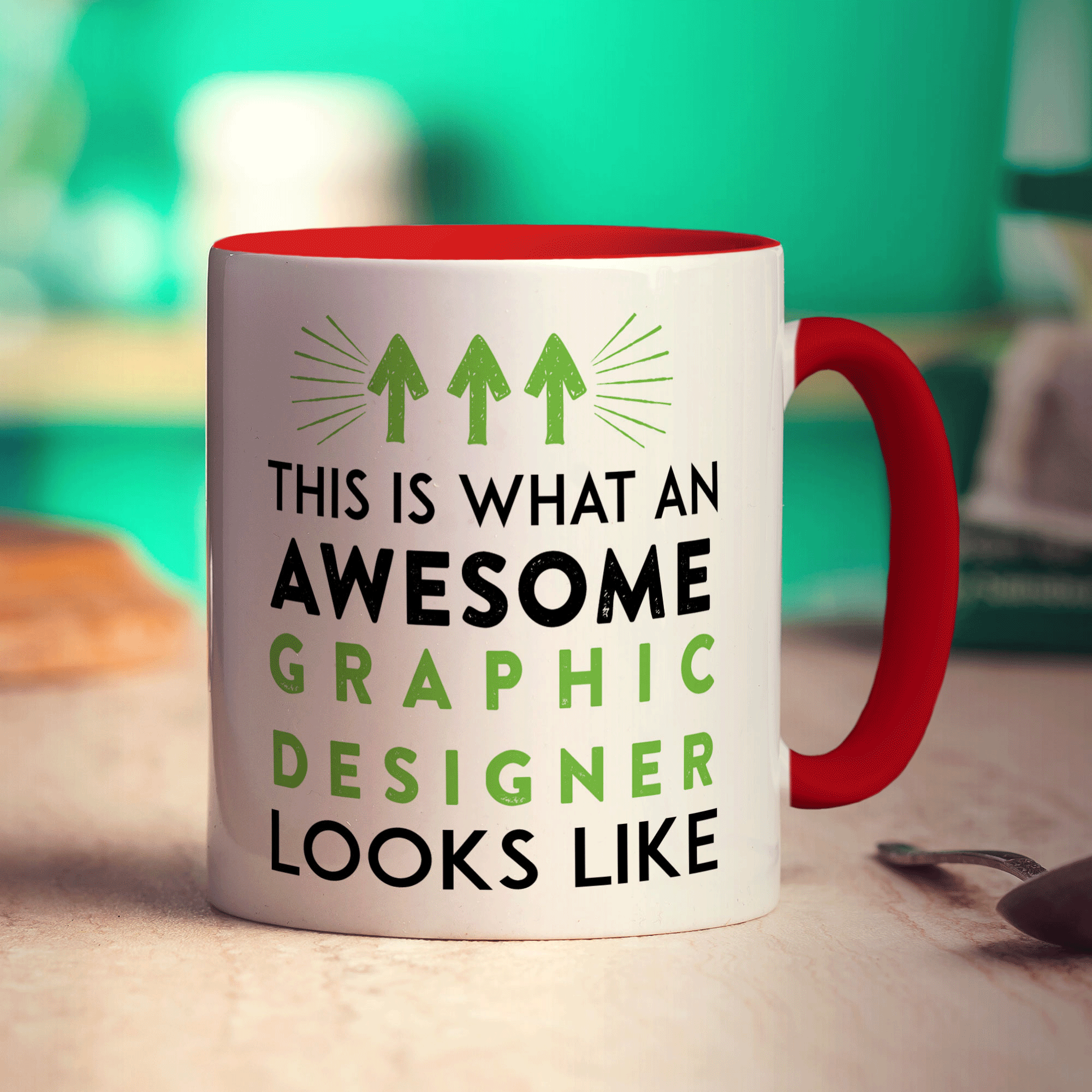 This Is What An Awesome Graphic Designer Looks Like Mug