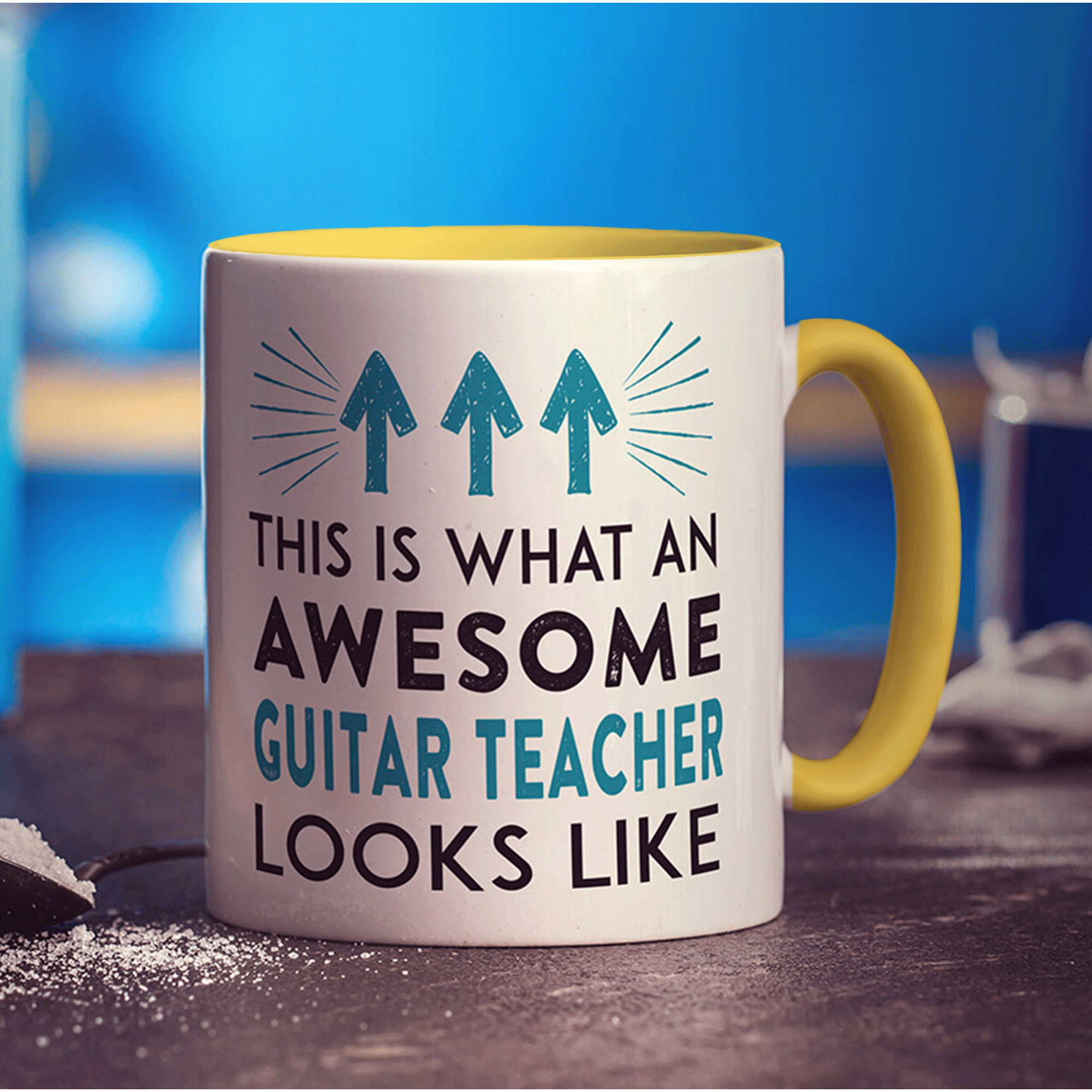 This Is What An Awesome Guitar Teacher Looks Like Mug
