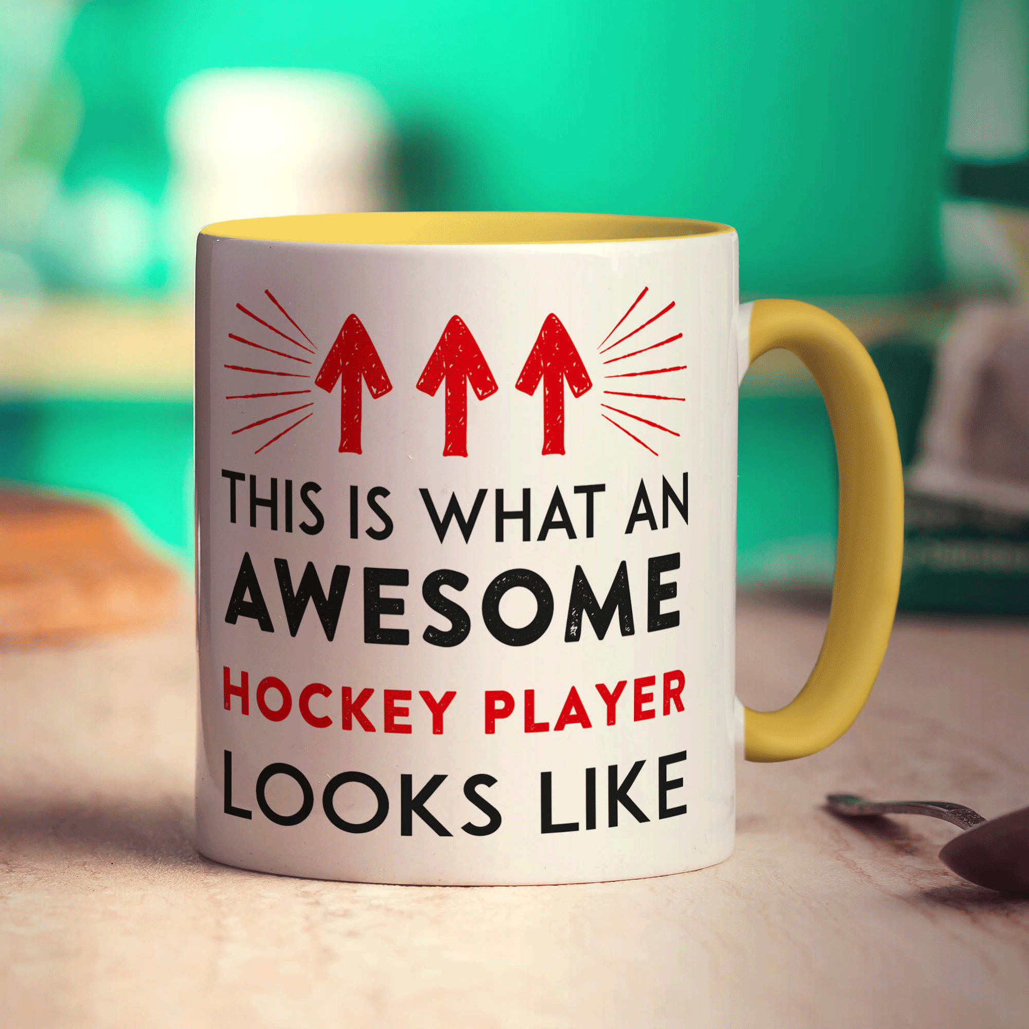 This is What an Awesome Hockey Player Looks Like Mug