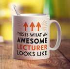 This Is What An Awesome Lecturer Orange  Looks Like Mug