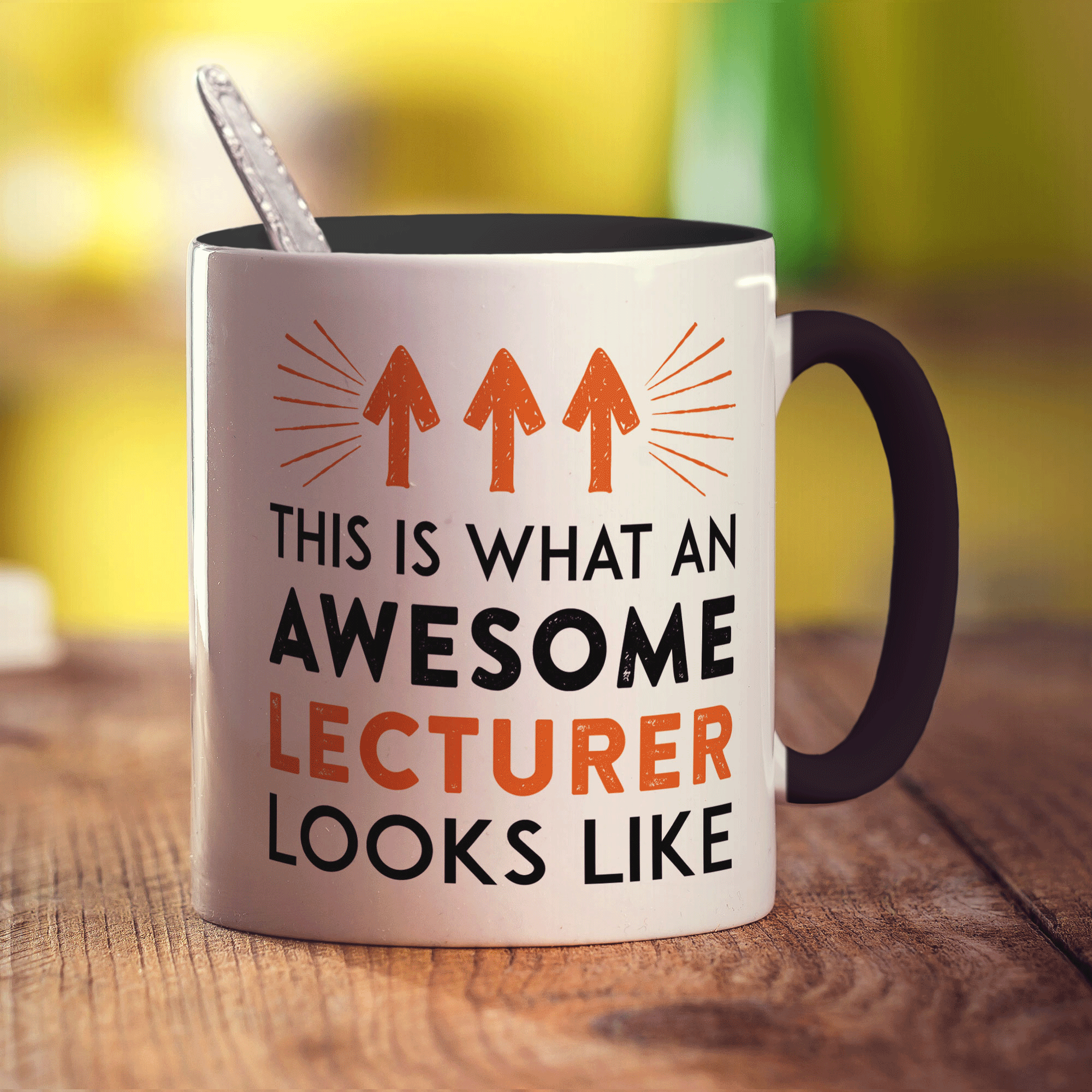 This Is What An Awesome Lecturer Orange  Looks Like Mug
