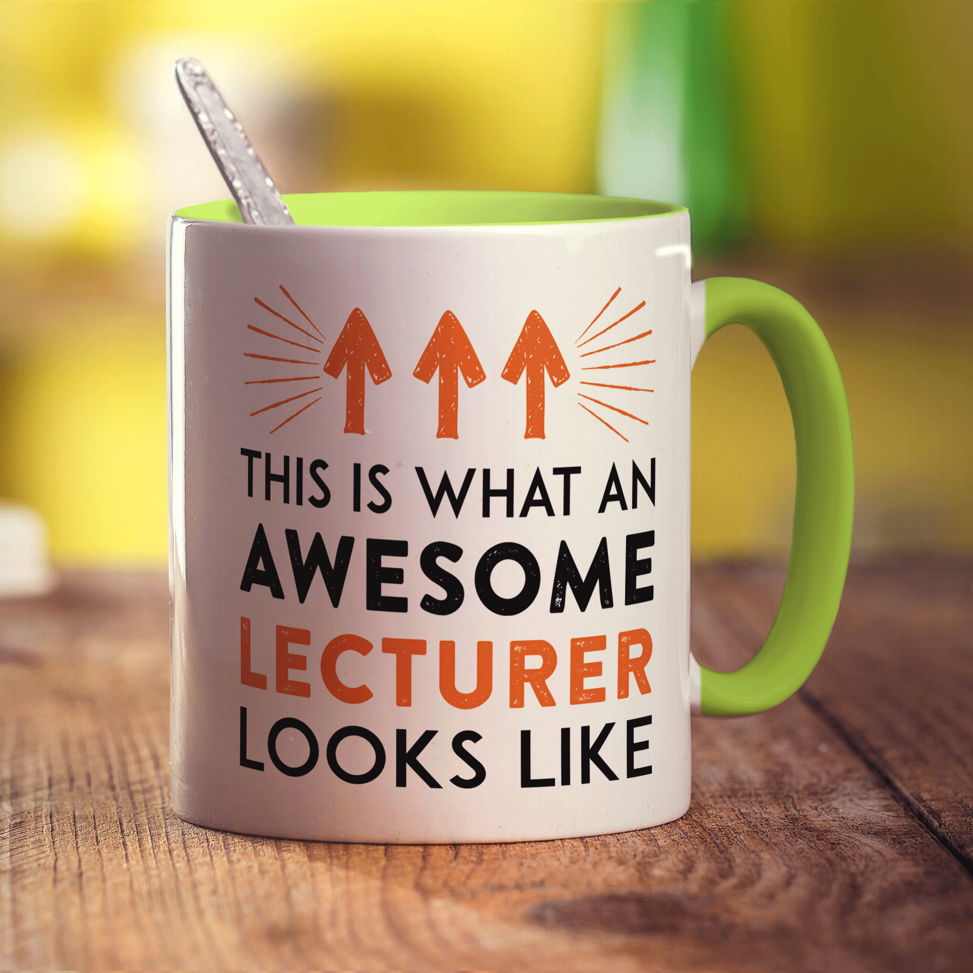 This Is What An Awesome Lecturer Orange  Looks Like Mug