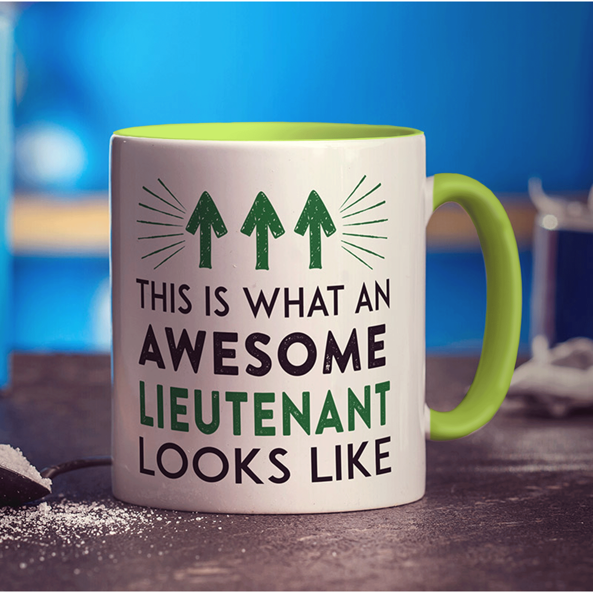 This Is What An Awesome Lieutenant Looks Like Mug