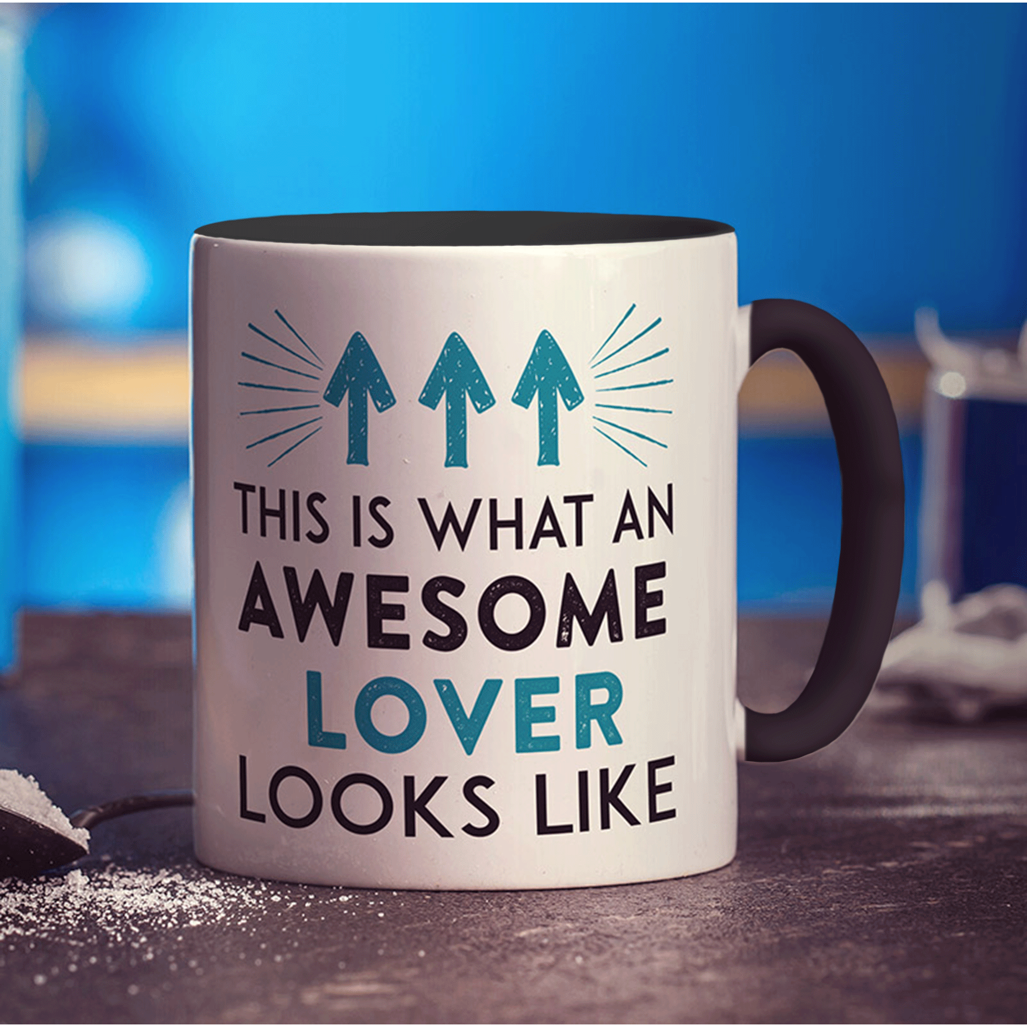 This Is What An Awesome Lover Looks Like Mug