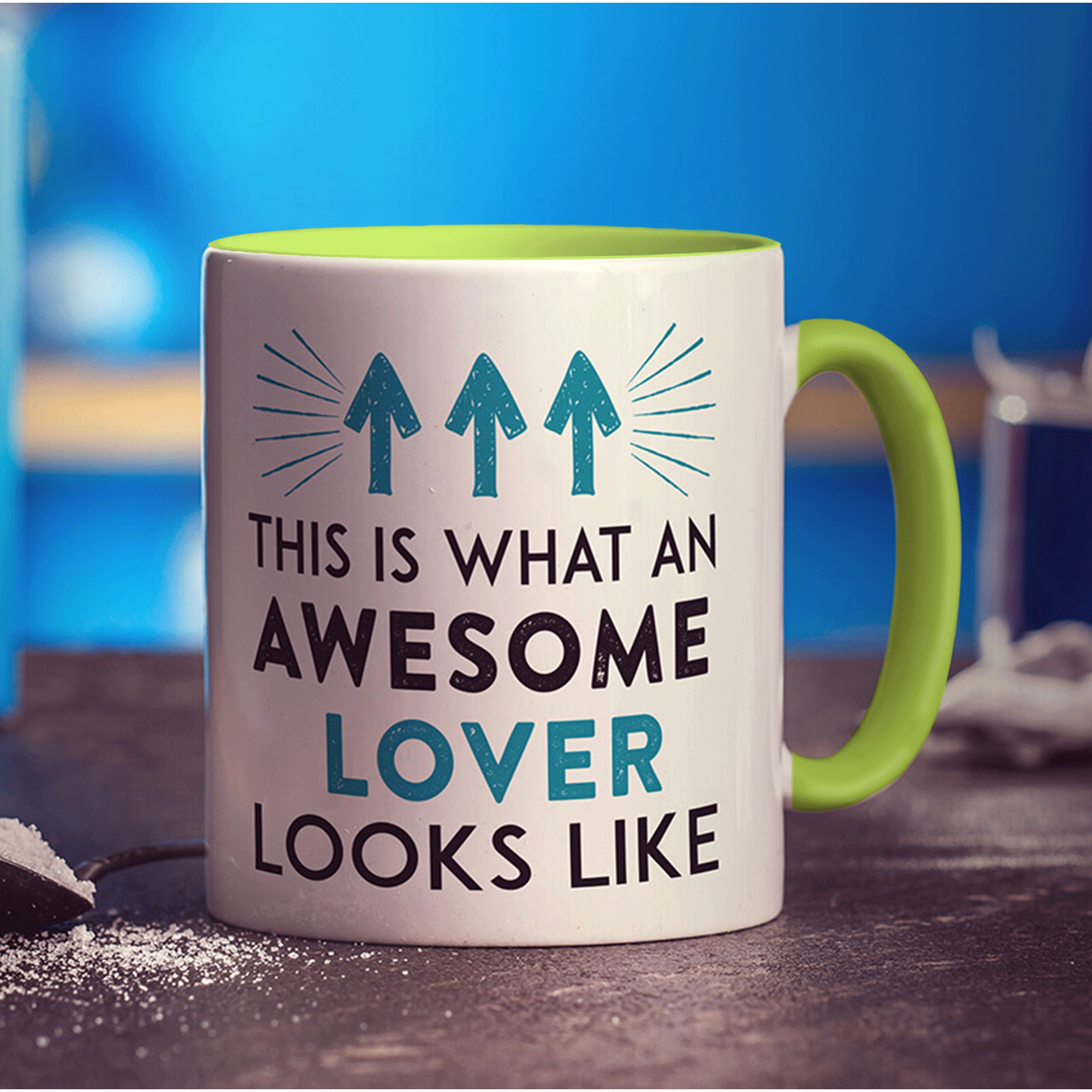 This Is What An Awesome Lover Looks Like Mug