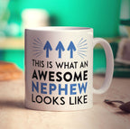 This Is What An Awesome Nephew Looks Like Mug - Standard 330ml (11oz) / White