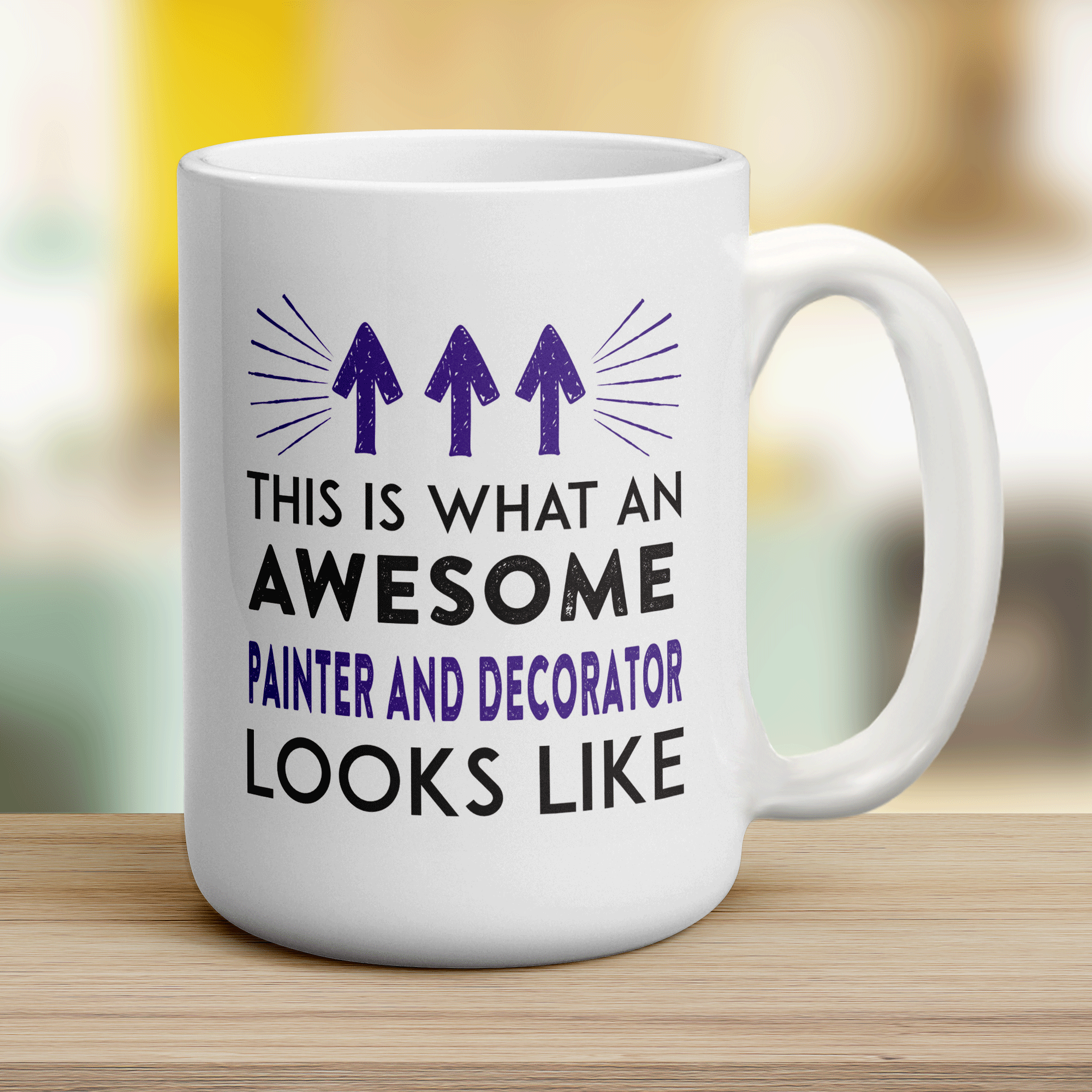 This Is What An Awesome Painter And Decorator Looks Like Mug