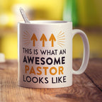 This Is What An Awesome Pastor Looks Like Mug - Standard 330ml (11oz) / White