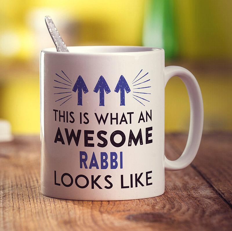 This Is What An Awesome Rabbi Looks Like Mug