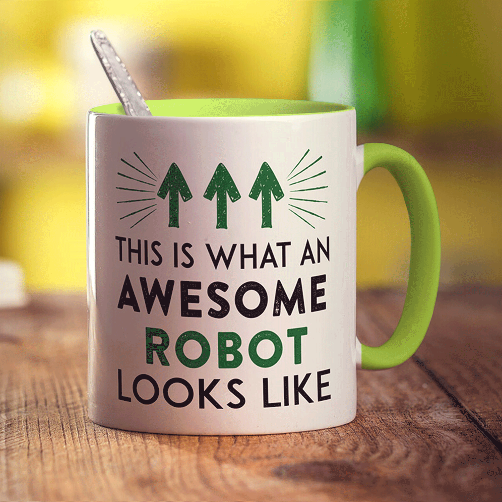 This Is What An Awesome Robot Looks Like Mug