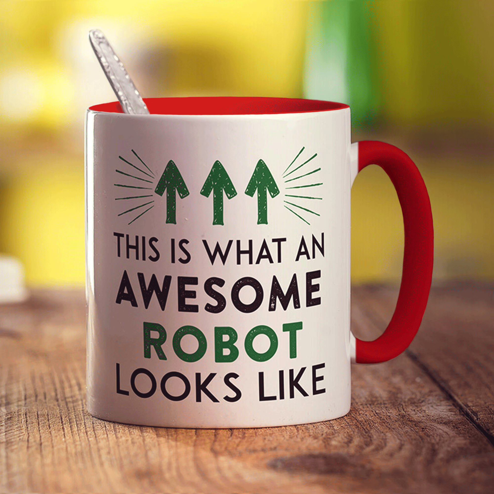 This Is What An Awesome Robot Looks Like Mug
