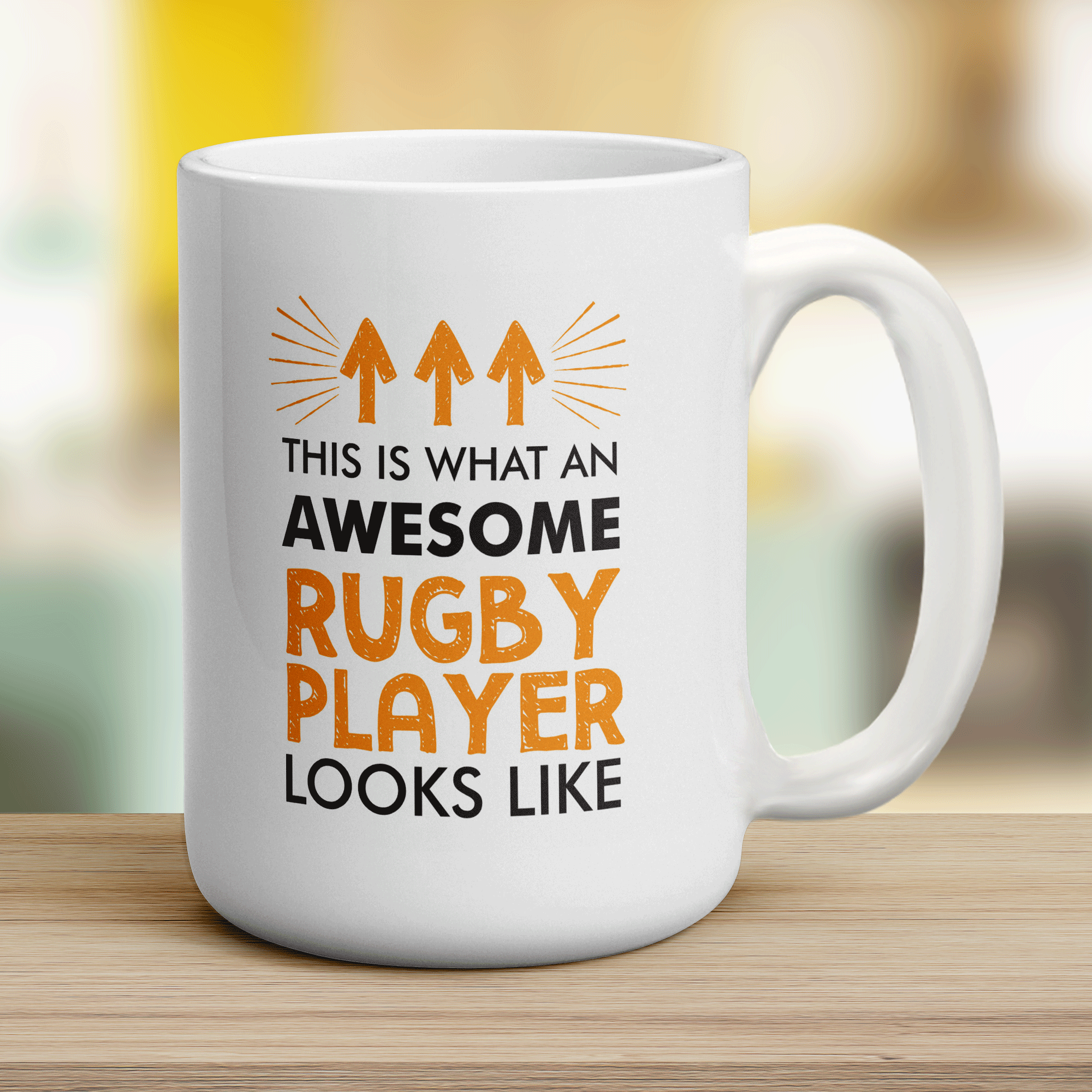 This is What An Awesome Rugby Player Looks Like Mug