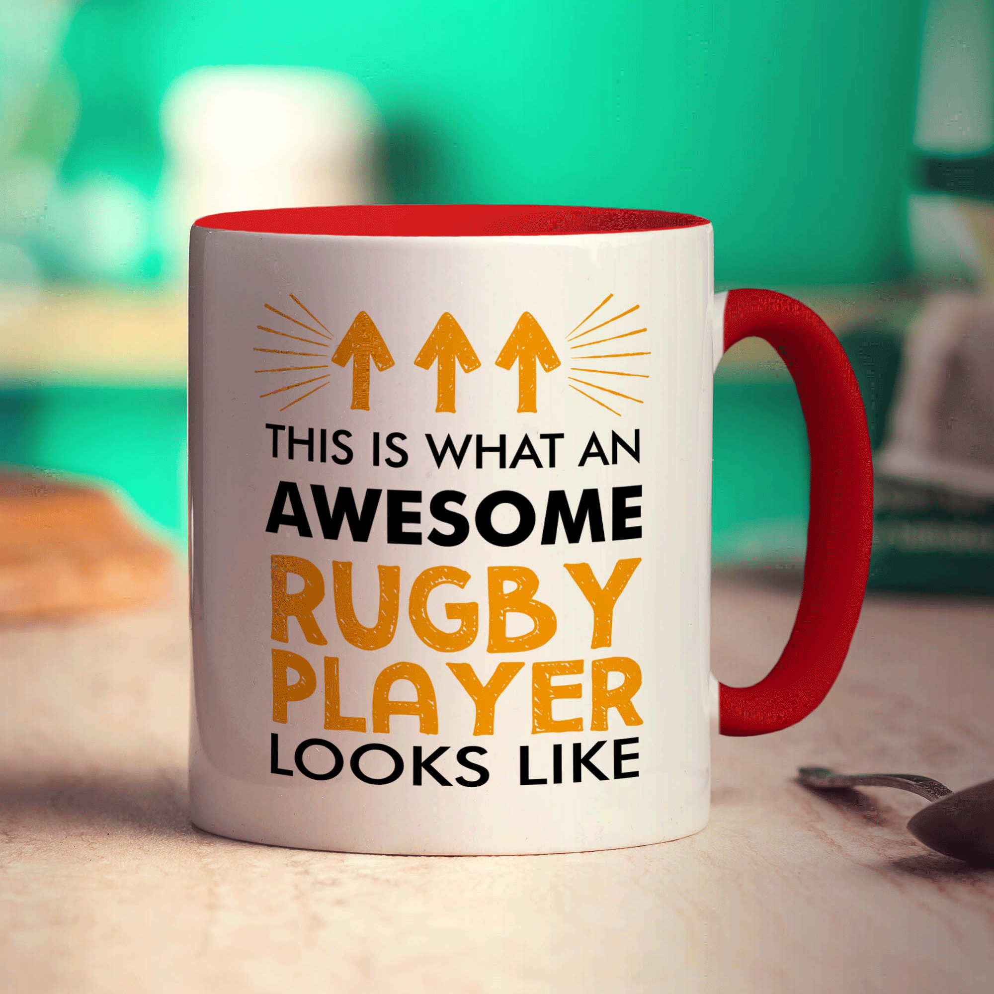 This is What An Awesome Rugby Player Looks Like Mug