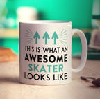 This Is What An Awesome Skater Looks Like Mug - Standard 330ml (11oz) / White