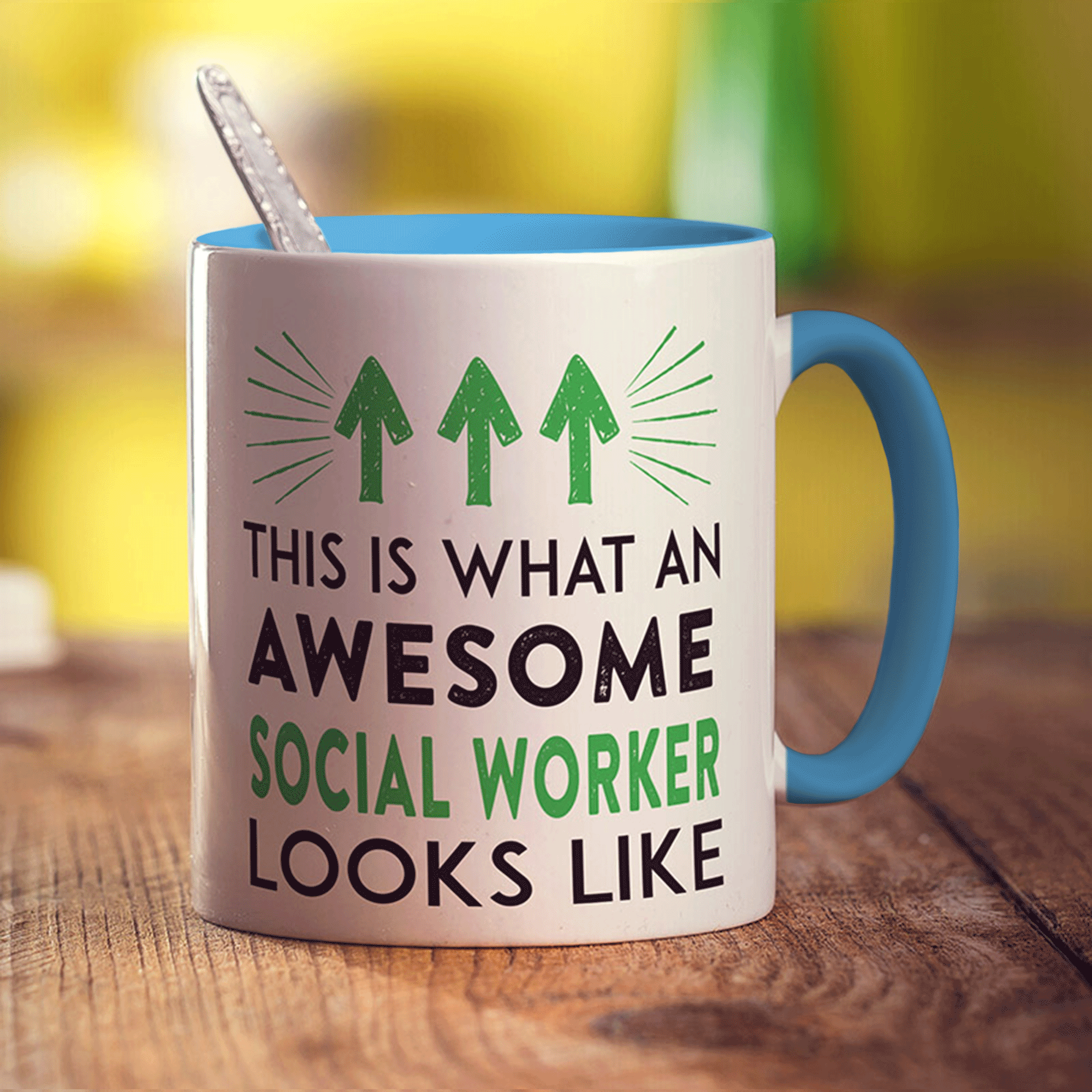 This Is What An Awesome Social Worker Looks Like Mug