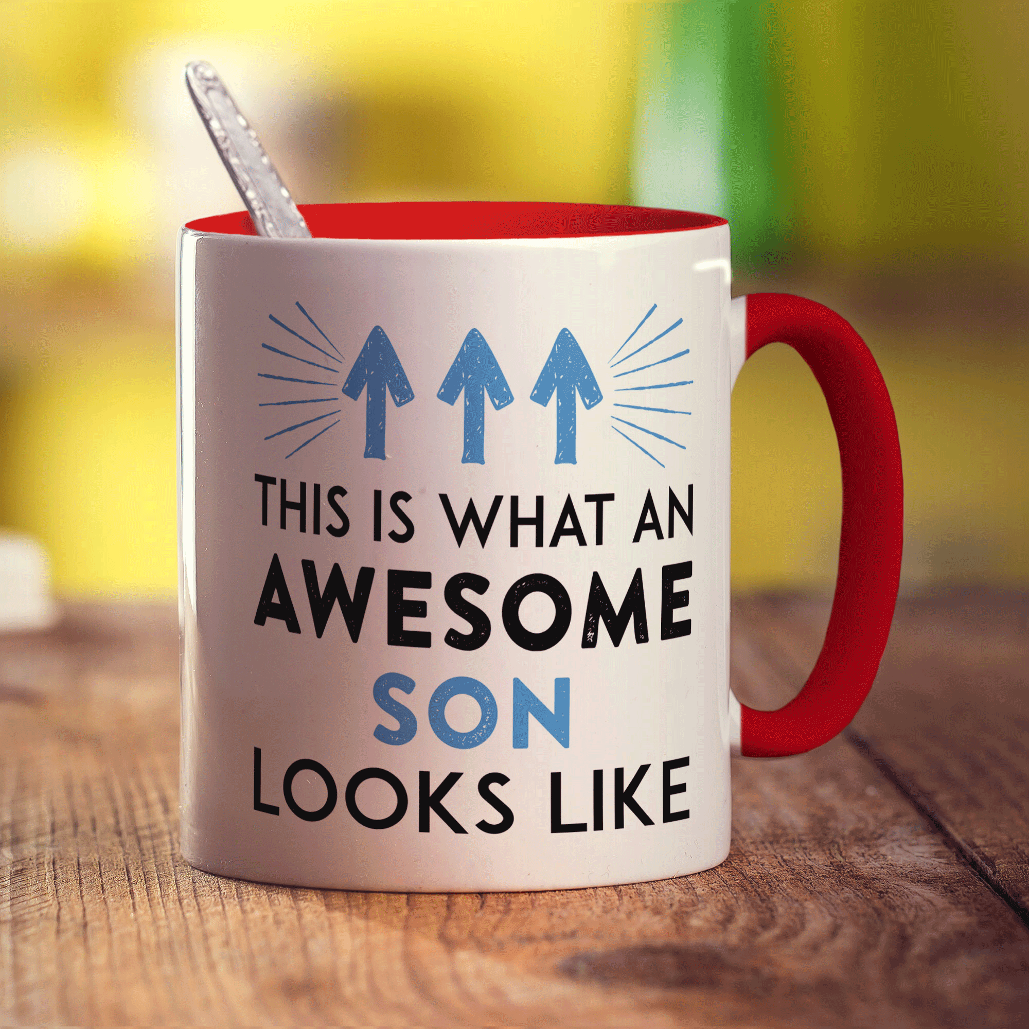This Is What An Awesome Son Looks Like Mug