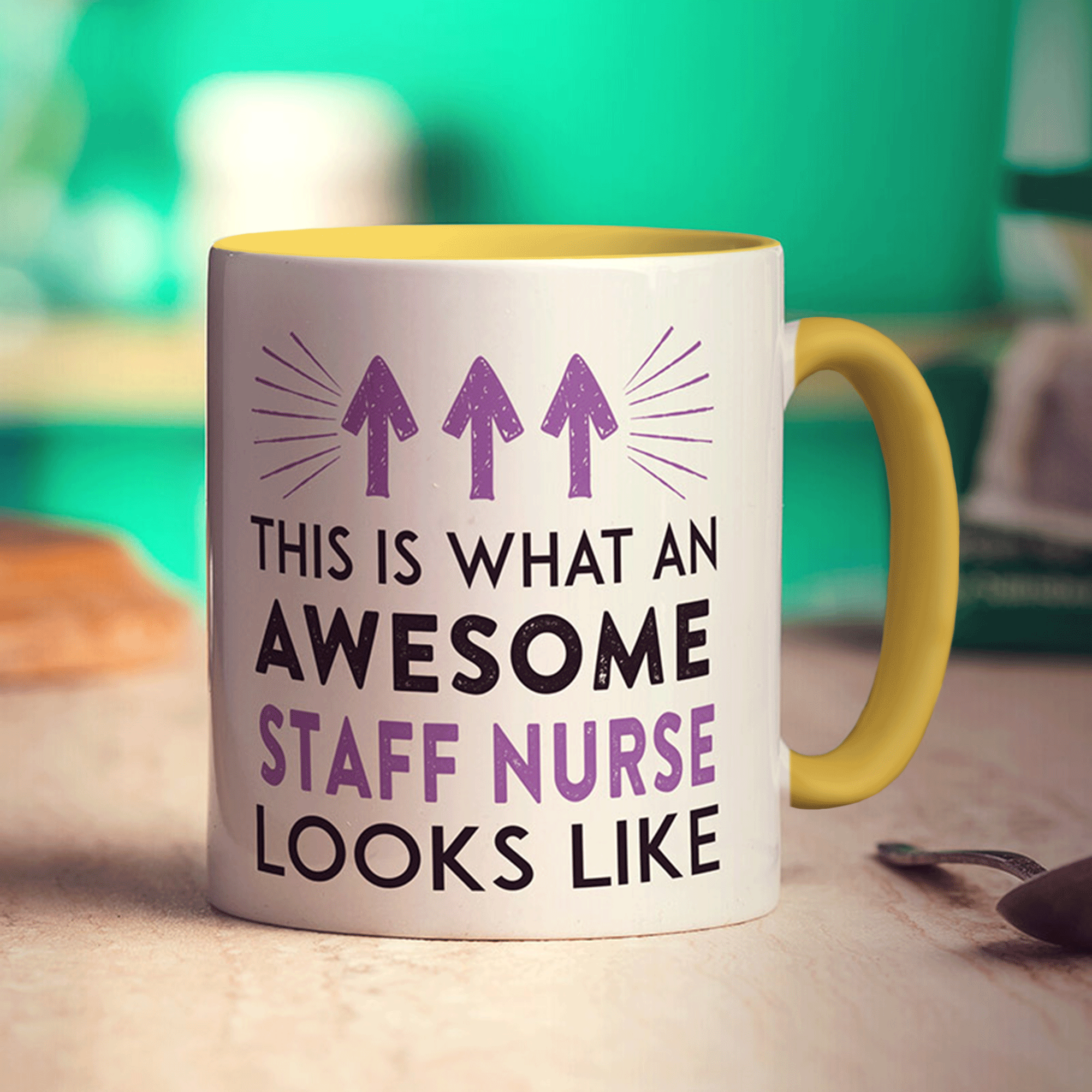 This Is What An Awesome Staff Nurse Looks Like Mug