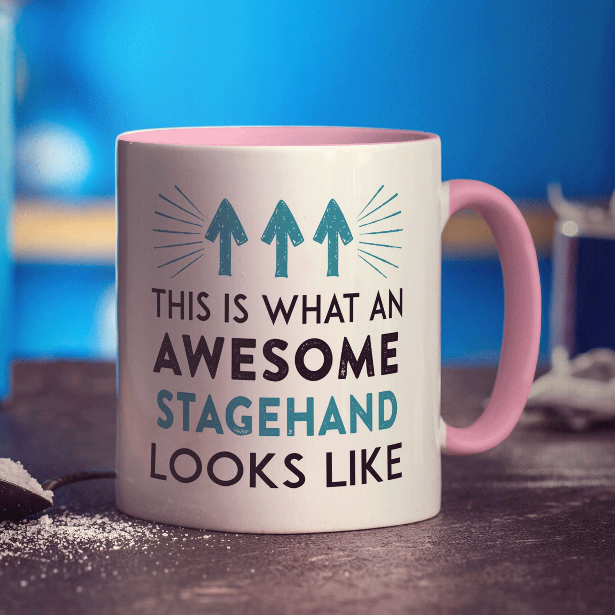This Is What An Awesome Stagehand Looks Like Mug