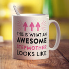 This Is What An Awesome Stepmother Looks Like Mug - Standard 330ml (11oz) / White