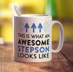 This Is What An Awesome Stepson Looks Like Mug - Standard 330ml (11oz) / White