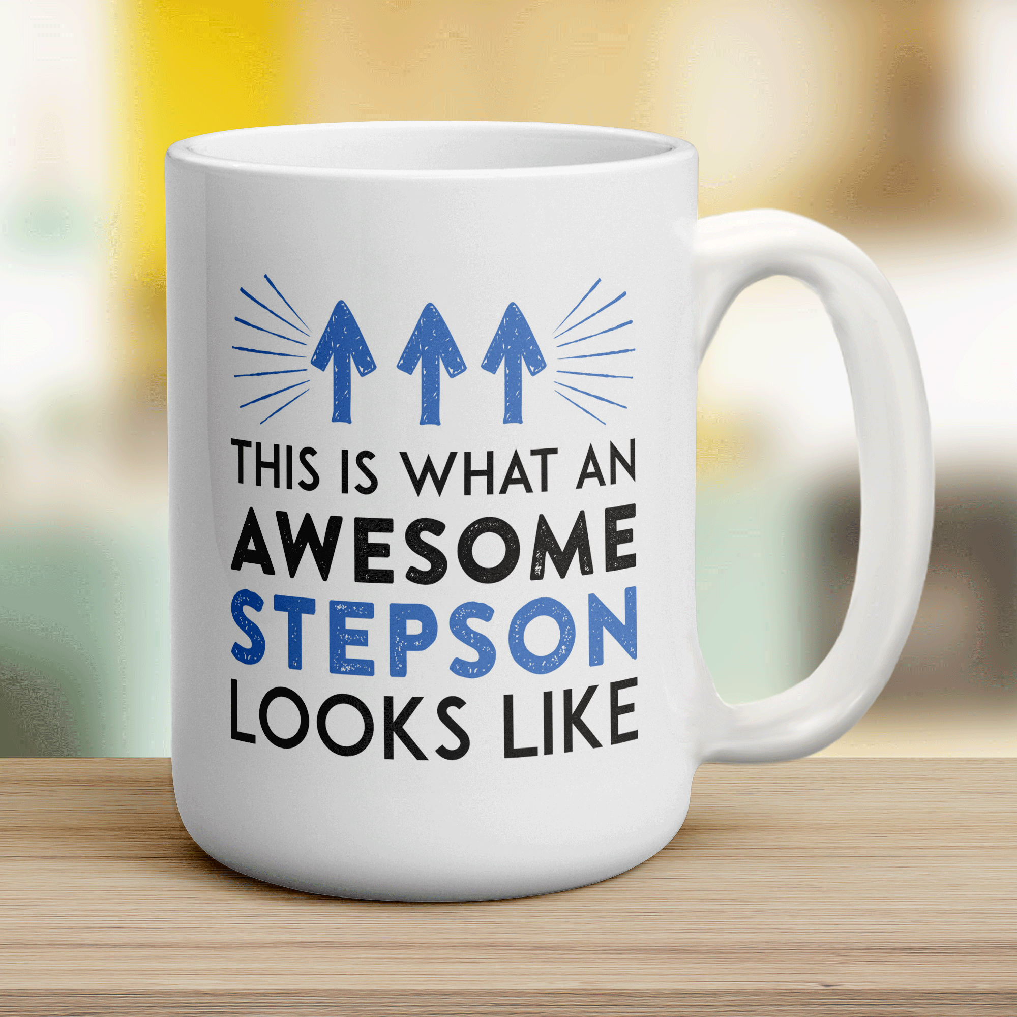 This Is What An Awesome Stepson Looks Like Mug