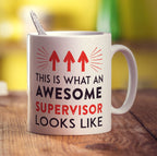 This Is What An Awesome Supervisor Looks Like Mug - Standard 330ml (11oz) / White