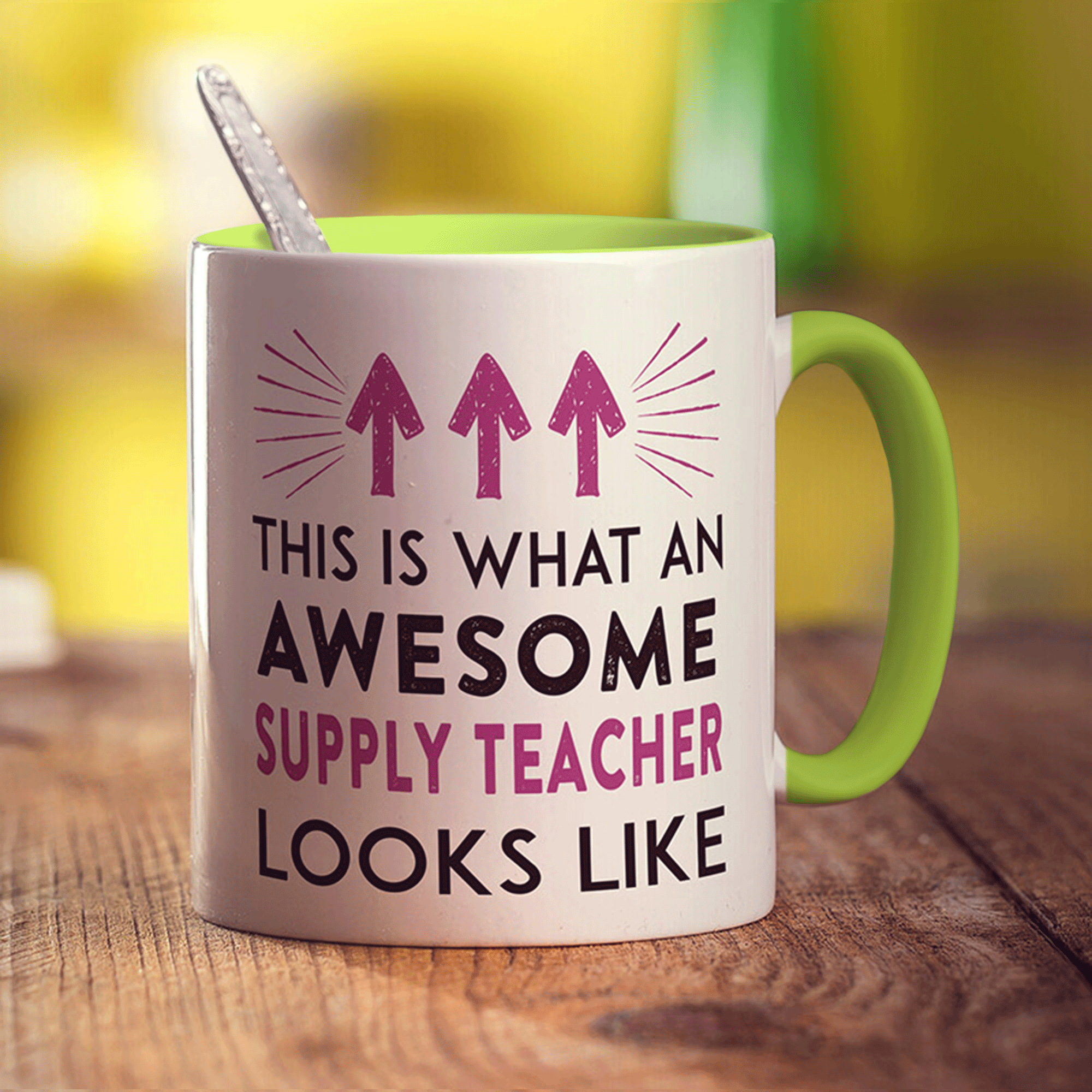 This Is What An Awesome Supply Teacher Looks Like Mug